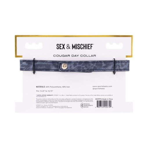 Sportsheets Sex & Mischief Cougar Day Collar - Image 9