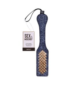 Sportsheets Sex & Mischief Cougar Studded Paddle