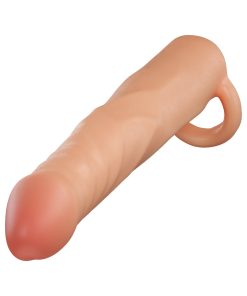 Performance Plus 2.5 In. Silicone Penis Xtender Beige