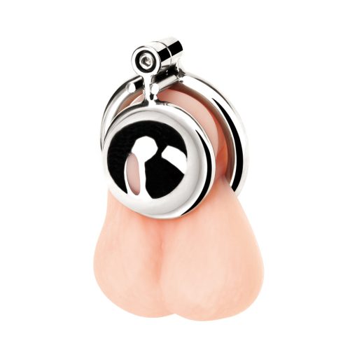 Blue Line Mini Cock Micro Chastity Cage - Image 2