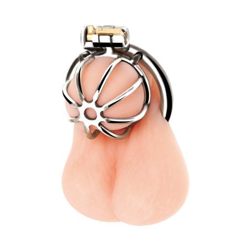 Blue Line Little Cock Chastity Cage - Image 2