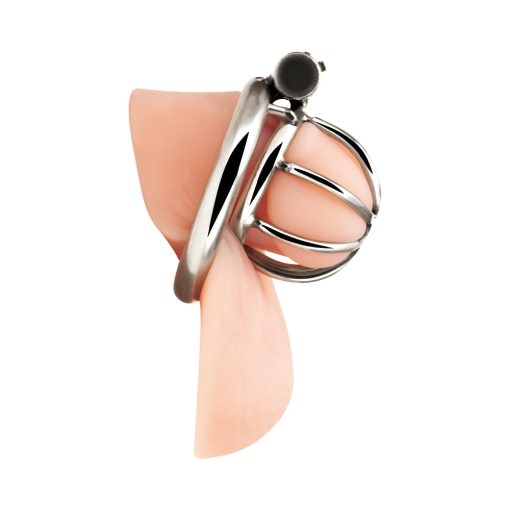 Blue Line Little Cock Chastity Cage - Image 3