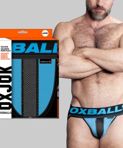 Oxballs Oxjok Airmesh Swagger Slider-Strap Jock Sky Blue Xl