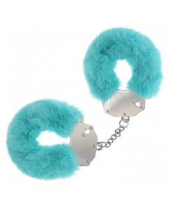 Ouch! Heavy-Duty Fluffy Handcuffs Blue