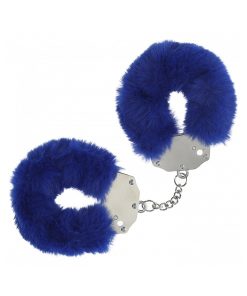 Ouch! Heavy-Duty Fluffy Handcuffs Navy