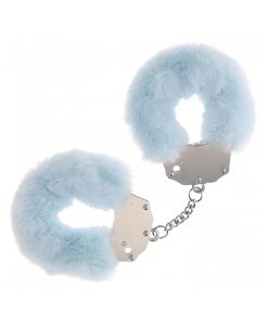 Ouch! Heavy-Duty Fluffy Handcuffs Powder Blue