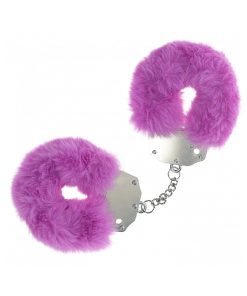 Ouch! Heavy-Duty Fluffy Handcuffs Purple