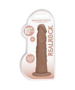 Realrock Realistic Dildo 10 In. Tan
