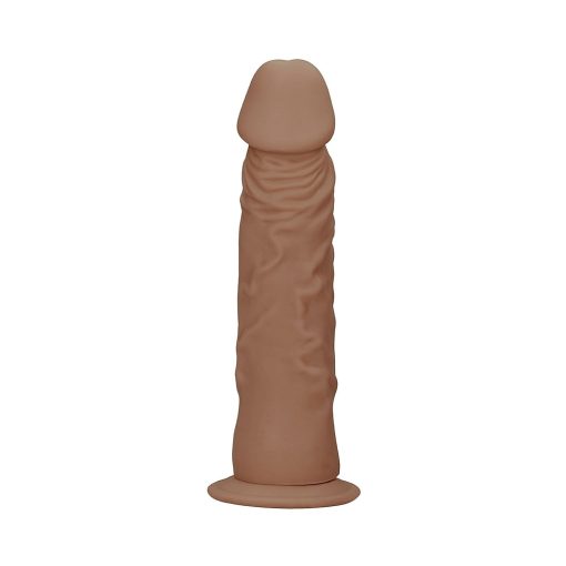 Realrock Realistic Dildo 10 In. Tan - Image 4