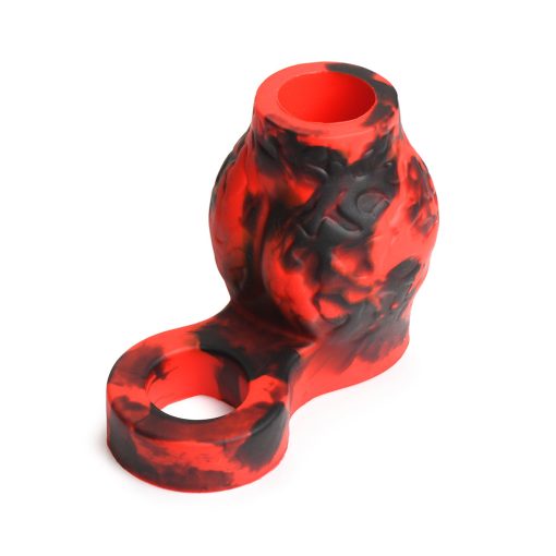Creature Cocks Hell Hound Silicone Girth Enhancer With Ball Strap M - Image 5
