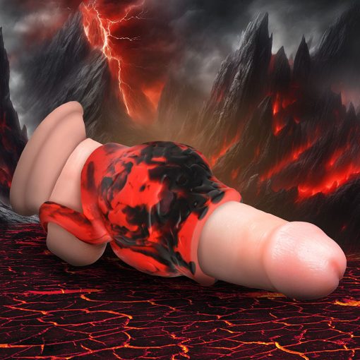 Creature Cocks Hell Hound Silicone Girth Enhancer With Ball Strap M - Image 13