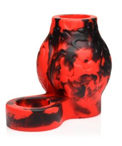 Creature Cocks Hell Hound Silicone Girth Enhancer With Ball Strap L