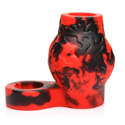 Creature Cocks Hell Hound Silicone Girth Enhancer With Ball Strap L - Image 4