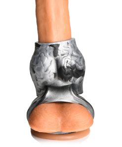 Creature Cocks Night Prowler Silicone Girth Enhancer With Ball Strap M