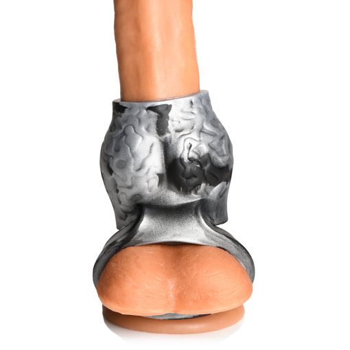 Creature Cocks Night Prowler Silicone Girth Enhancer With Ball Strap M - Image 10