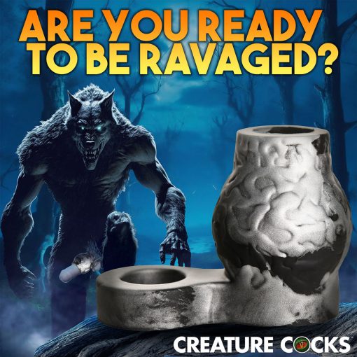 Creature Cocks Night Prowler Silicone Girth Enhancer With Ball Strap M - Image 12