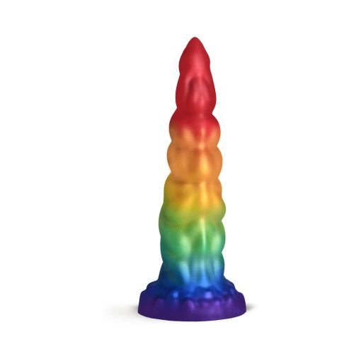 Creature Cocks Rainbow Horn Silicone Dildo - Image 2