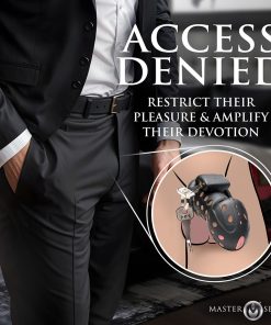 Master Series Lock Down Chastity Cage