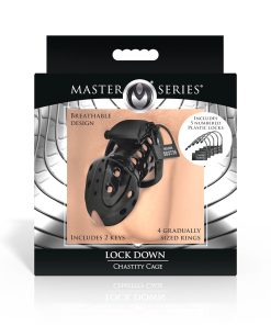 Master Series Lock Down Chastity Cage