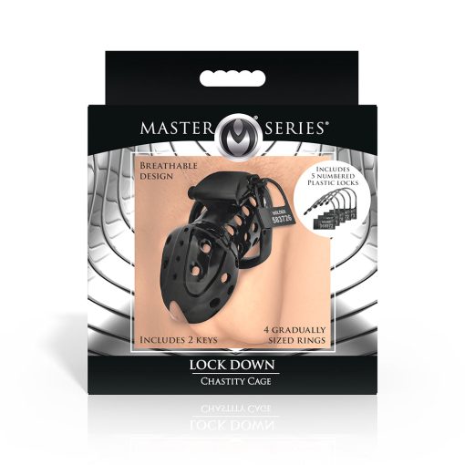 Master Series Lock Down Chastity Cage - Image 20