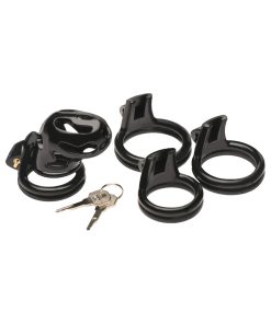 Master Series Double Ring Chastity Cage 21 Master Series Double Ring Chastity Cage