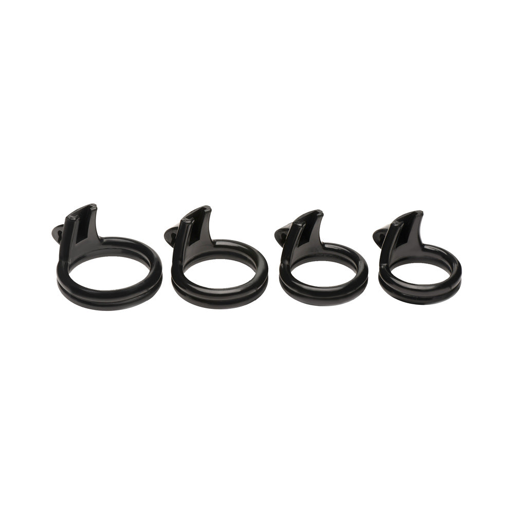 Master Series Double Ring Chastity Cage 10 Master Series Double Ring Chastity Cage - Image 10