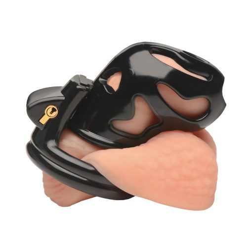 Master Series Double Ring Chastity Cage - Image 13