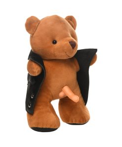 Master Series Exhibitionist Teddy Bear With Glow-In-The-Dark Penis
