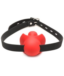 Master Series Extreme Silicone Gag With Locking Strap