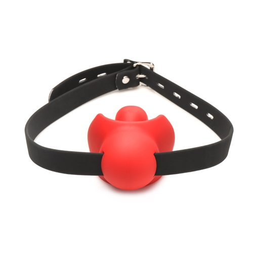 Master Series Extreme Silicone Gag With Locking Strap - Image 3