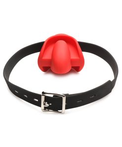 Master Series Extreme Silicone Gag With Locking Strap