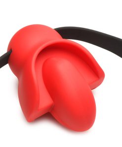 Master Series Extreme Silicone Gag With Locking Strap