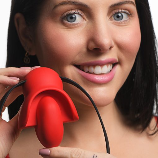 Master Series Extreme Silicone Gag With Locking Strap - Image 11