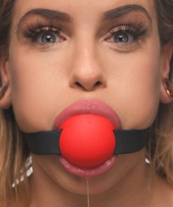 Master Series Extreme Silicone Gag With Locking Strap