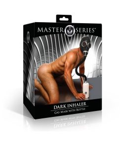 Master Series Rubber Gas Mask With Bottle
