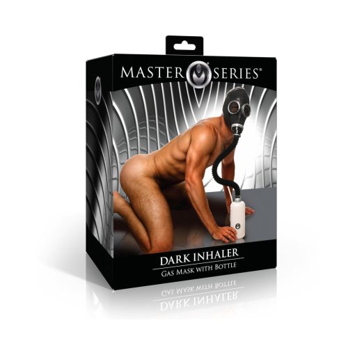 Master Series Rubber Gas Mask With Bottle