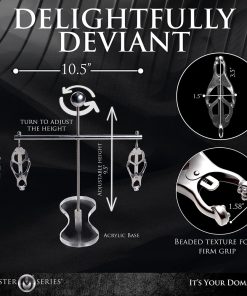 Master Series Tower Of Pain Nipple Clamps