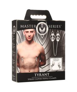 Master Series Tyrant Spiked Clover Nipple Clamps