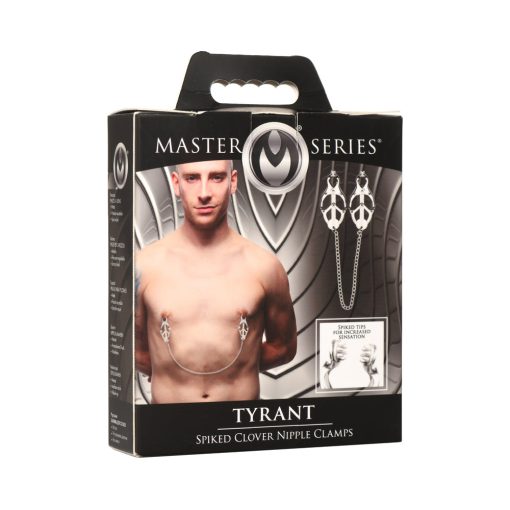 Master Series Tyrant Spiked Clover Nipple Clamps - Image 2