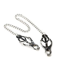 Master Series Tyrant Spiked Clover Nipple Clamps
