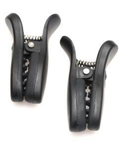 Master Series Vibrating Nipple Clamps With Rechargeable Case