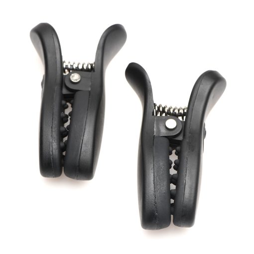Master Series Vibrating Nipple Clamps With Rechargeable Case - Image 3