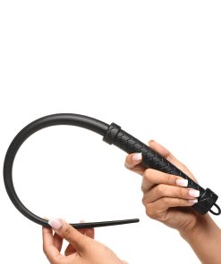 Master Series Viper Tail Silicone Whip Black