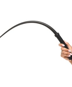 Master Series Viper Tail Silicone Whip Black