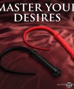Master Series Viper Tail Silicone Whip Black