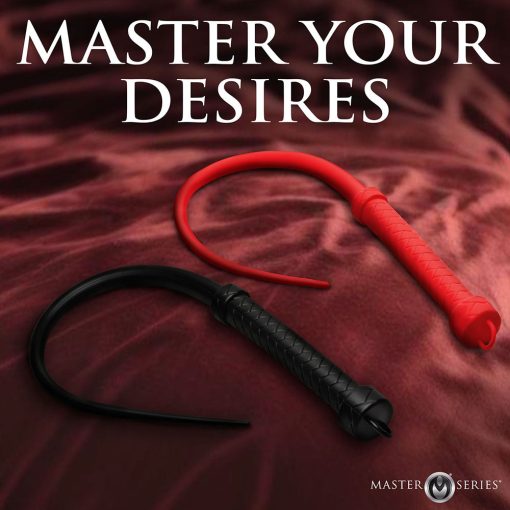 Master Series Viper Tail Silicone Whip Black - Image 14