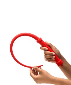 Master Series Viper Tail Silicone Whip Red