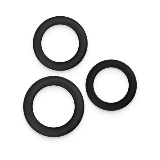 Renegade 3-Piece Slim Rings Black - Image 2
