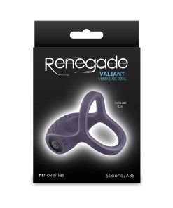 Renegade Valiant Rechargeable Vibrating Ring Gray