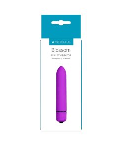 Me You Us Blossom 10 Mode Bullet Vibrator Purple